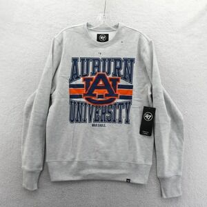 '47 Brand Auburn University Sweatshirt Mens Small Tigers Gray War Eagle Pullover